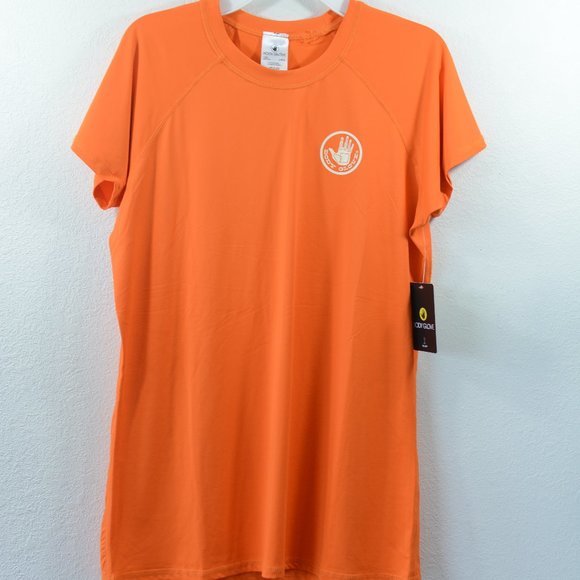 Body Glove Tops - BODY GLOVE SMOOTHIES GOLDFISH IN MOTION SHORT SLEEVE RASH GUARD SIZE LARGE